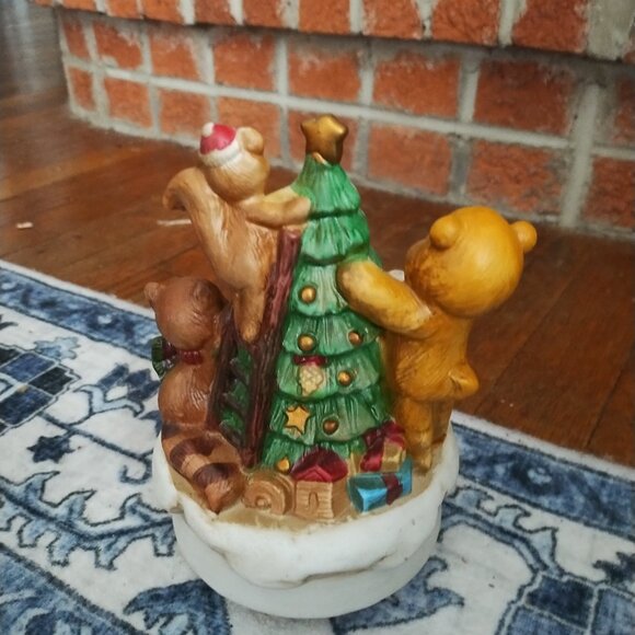 Vintage Forest Friends Music Box - Picture 3 of 3